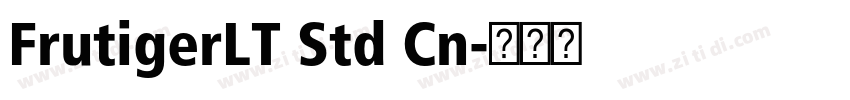 FrutigerLT Std Cn字体转换 FrutigerLT Std Cn字体转换